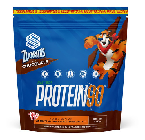 Protein90 Con Zucaritas Proteína Vegetal S Supplement 1.8kg
