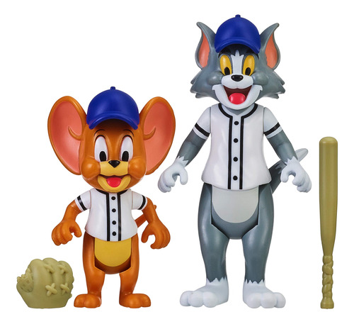 Figura Tom Y Jerry Pack X2 Hotel Bellhops Baseball 8cm