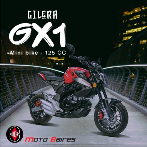 Imagen 1 de 18 de Mini Bike Gilera Gx1 0km 2022 Base - Créditos Solo Dni