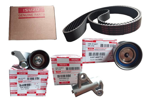 Kit De Correa Tiempo Luv D-max Motor 3.5 Isuzu Original