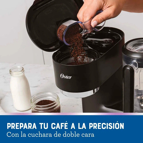 Oster Combo Cafetera 3 En 1 Bvstdc03b Y Molinillo Bvstbmh23