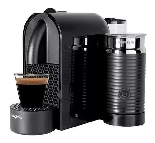 Cafetera Nespresso Umilk Excelentes Condiciones D55 Negro