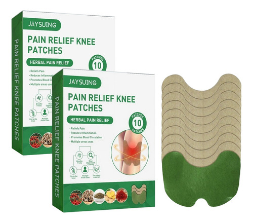 Parche Térmico Q Knee L98q For Aliviar El Dolor De Rodilla