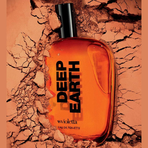 Perfume Deep Earth De Violetta Edt Para Hombres 100 Ml