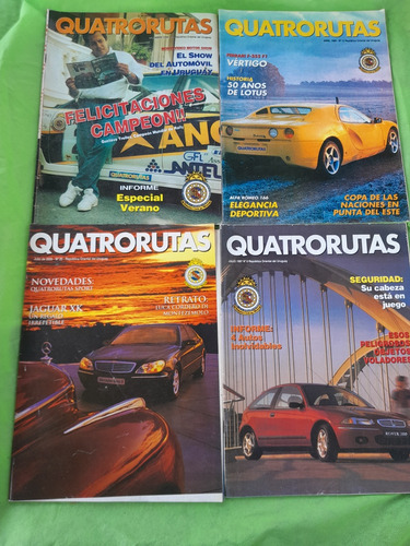 Lote De 5 Revistas Quatro Rutas...para Coleccionistas 
