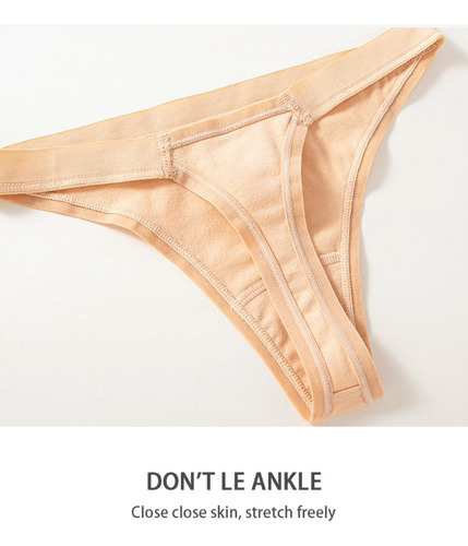 Bragas Sexy Para Mujer - Tanga De Tiro Bajo Paquete De 5