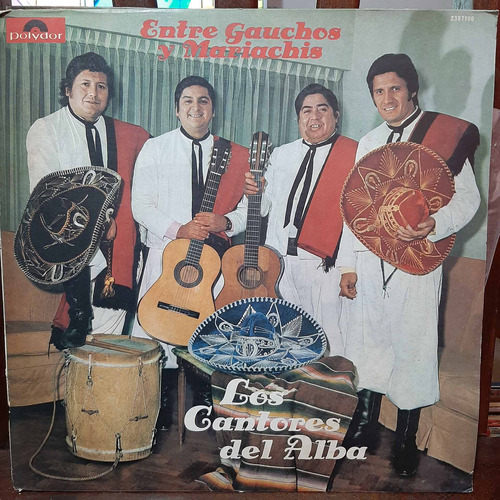 Vinilo Los Cantores Del Alba Entre Gauchos Y Mariachis F5