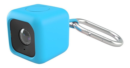 Câmera De Ação Full Hd Cube Azul Polaroid Polcubelsbl