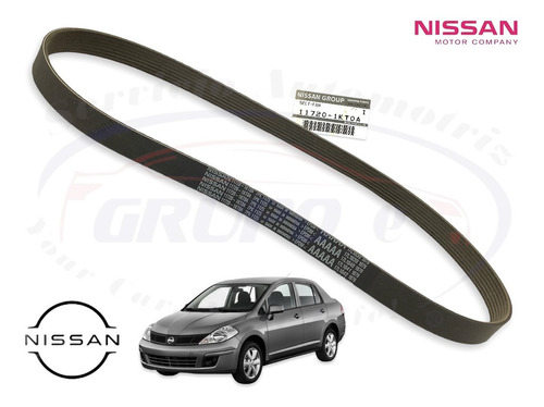 Banda Accesorios Tiida 1.6 L 2015 Al 2018 Original Nissan   