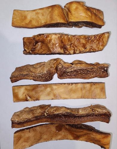 Tiras De Cachete De Res Para Perro Saborizadas 500 Gramos