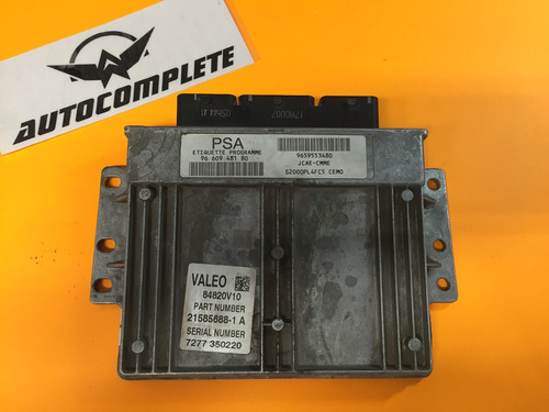 Computadora Peugeot 206 S2000 Pl4  Ecu Ecm