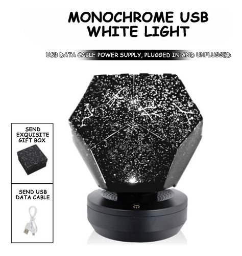 Lámpara Nocturna Celestial Star Cosmos Night Lights Projecti
