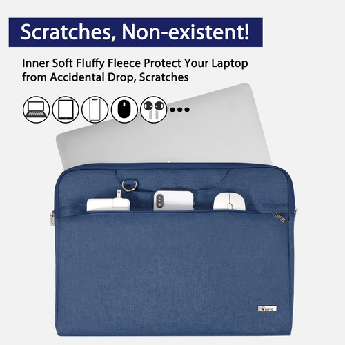 Bolso Para Notebook V Voova, Con Correa, 16 Pulgadas, Blu...
