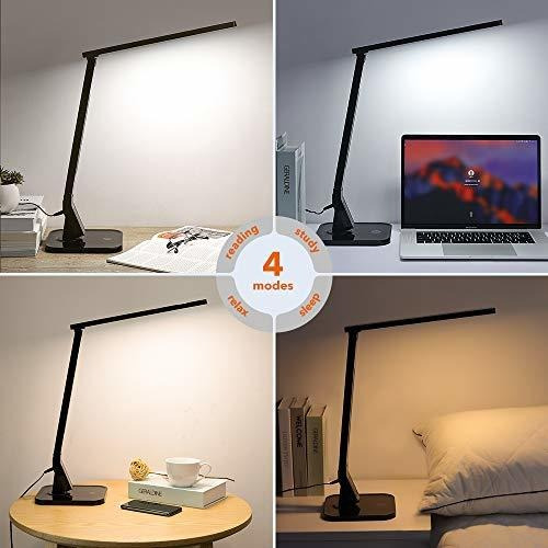 Lámpara De Escritorio Con Led De Múltiples Funciones De Tao