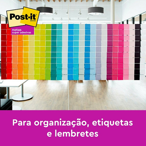 Post-it Alegria 76 mm x 76 mm 5 bloques