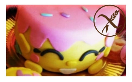 Torta Shopkins Sin Tacc Infantil Sin Gluten