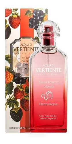 Acqua Di Vertiente Frutos Rojos X 100ml