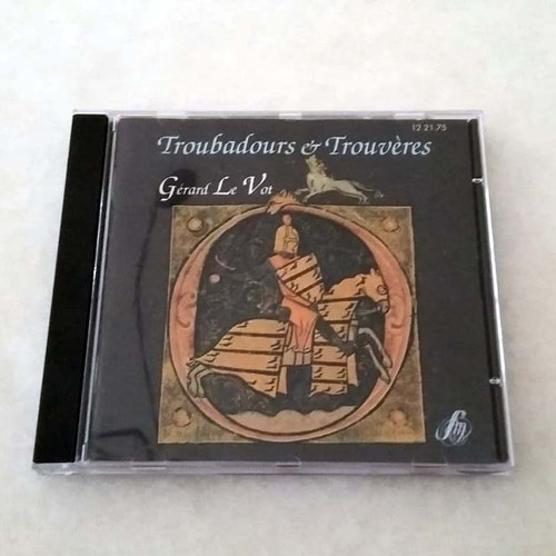 Troubadours & Trouvères - Gérard Le Vot (cd Imp. França) Ex