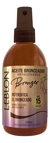 Leblon Aceite Bronceador Fps15 220 Ml