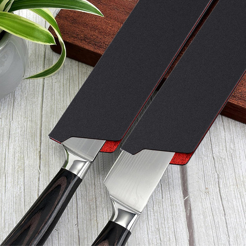 Juego De 3 Protectores De Cuchillas De Plástico Abs De 8 Pul