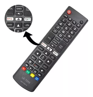 Controle Remoto Para Smart Tv LG 32/43/49/50/55/65 Universal