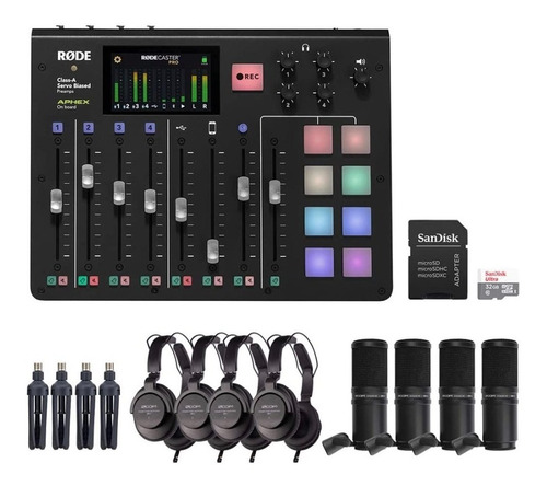 Imagen 1 de 1 de Rode Microphones Rodecaster Pro Integrated Podcast Producti