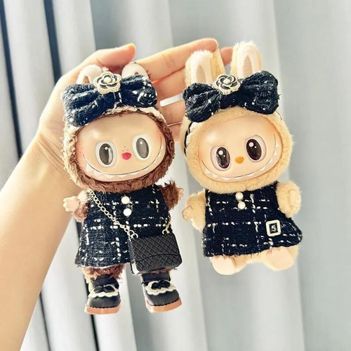 B- Ropa Para Labubu- Accesorios De Muñecas De 17 Cm Adecuada