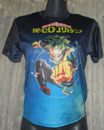 Camiseta Mi Hero Academia T-6 Años