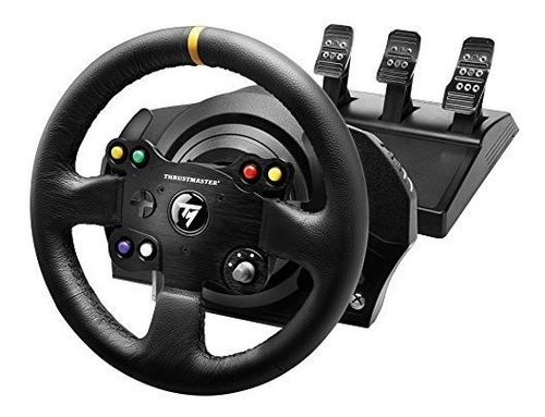 Thrustmaster Tx Rw Volante Cuero + Pedales Xbox X/s One Pc