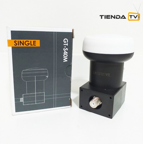 Imagen 2 de 2 de Lnb Universal Single 1 Salida 0.1 Db Hd 4k 3d Gt-s40m