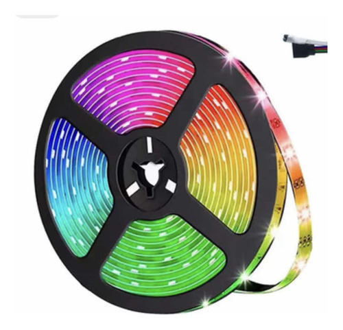Tira Led Rgb 5mts 5050, Solo Tira!