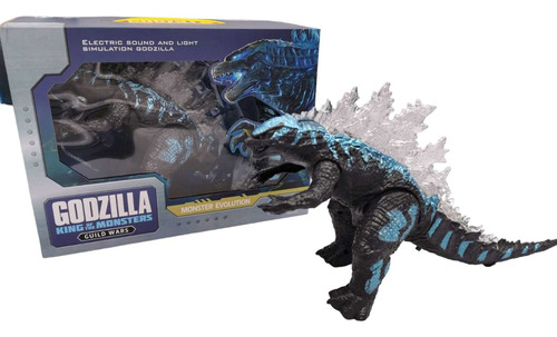 Godzilla Dinosaurio Mounstro Movimiento Luz Sonido Evershop