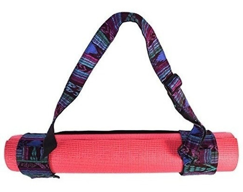 Yoga Mat Correa De Transporte Ajustable Hecho A Mano Con La 