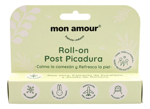 Mon Amour Roll-on Post Picadura Insectos Y Mosquitos