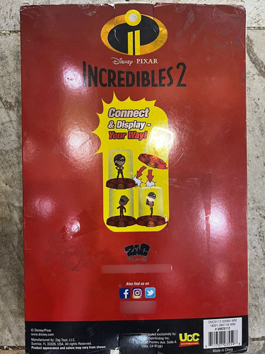 Los Increibles 2 Set Domez (Usado)