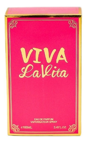 Spray Vaporizador Eua De Parfum 100ml Viva La Vita