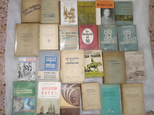 Historia Argentina, Lote De 71 Libros.
