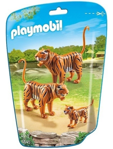 Todobloques Playmobil 6645 Familia De Tigres !!!!