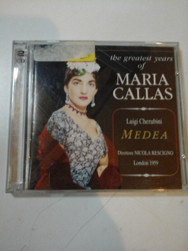 Cd 0065 - The Greatest Years Of Maria Callas - 2 Cds 