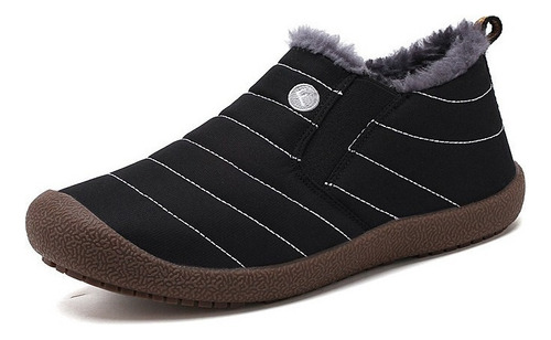 Botas De Nieve Abrigadas, Zapatos De Algodón Impermeables.
