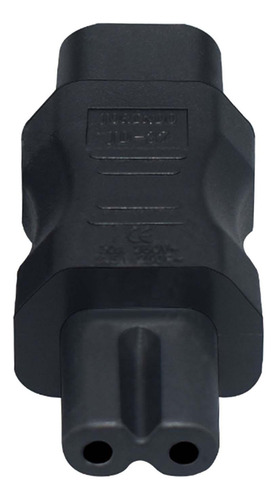 4 Iec320 Macho C8 A C7 Hembra Adaptador De Corriente