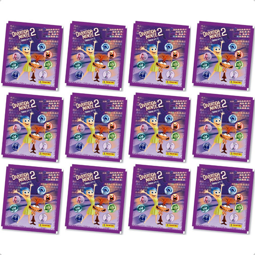 Kit 90 Figurinhas Do Álbum Divertidamente 2 (18 Envelopes) Figurinhas Divertidamente 2