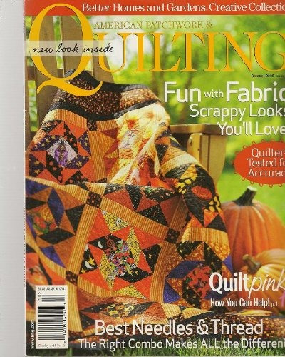Revista American Patchwork Y Quilting Octubre 2006 Better Ho