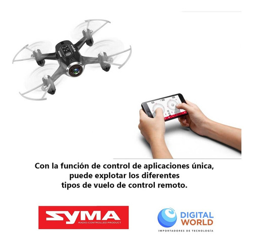 Imagen 4 de 9 de Drone Syma X22w Original, Ideal Para Niños O Principiantes