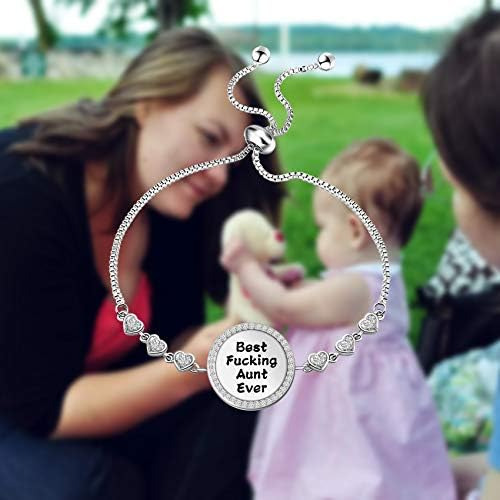 Bekech Pulsera Para Tía De Sobrina, Sobrino, La Mejor Tía Fo