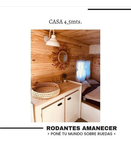 Imagen 14 de 15 de Casa Rodante 4,50 Machimbre - 0km Homologada