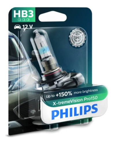 Lamparas X 2 Philips 9005 Hb3 X-treme Vision Pro +150% Luz