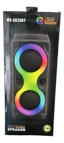 Parlante Speaker Con Luces Chico Portatil Original Oferta