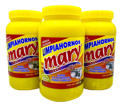 6 Limpia Hornos Mony 425 Gr Estufas Parrillas