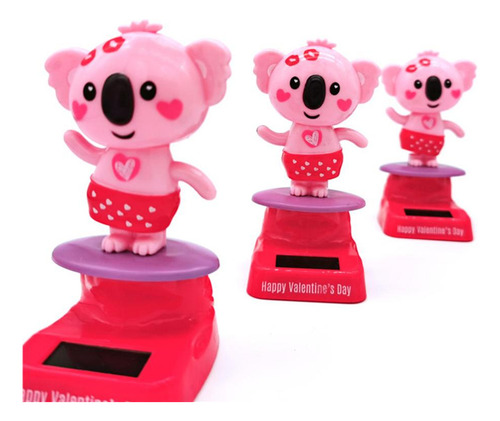3 Adorable Sacudiendo Cabeza Koala Escritorio Sobre Mesa